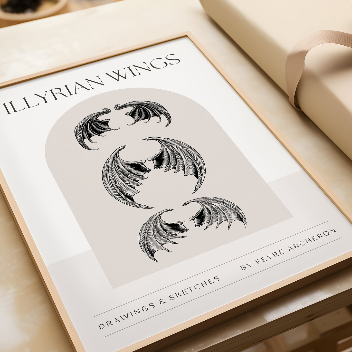 ACOTAR and Fourth Wing Digital Art Prints