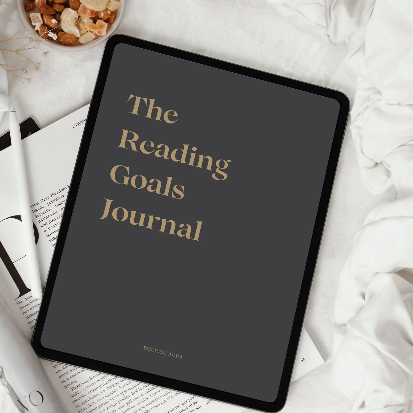 Digital Reading Goals Journal