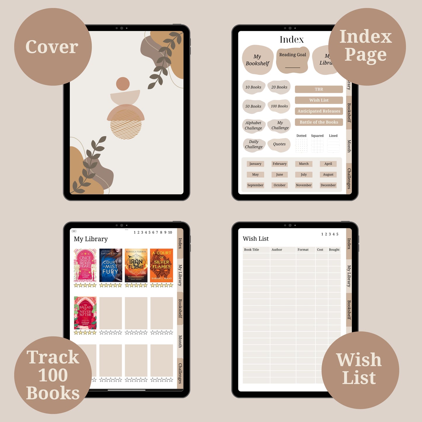 The Bookish Journal (Downloadable)