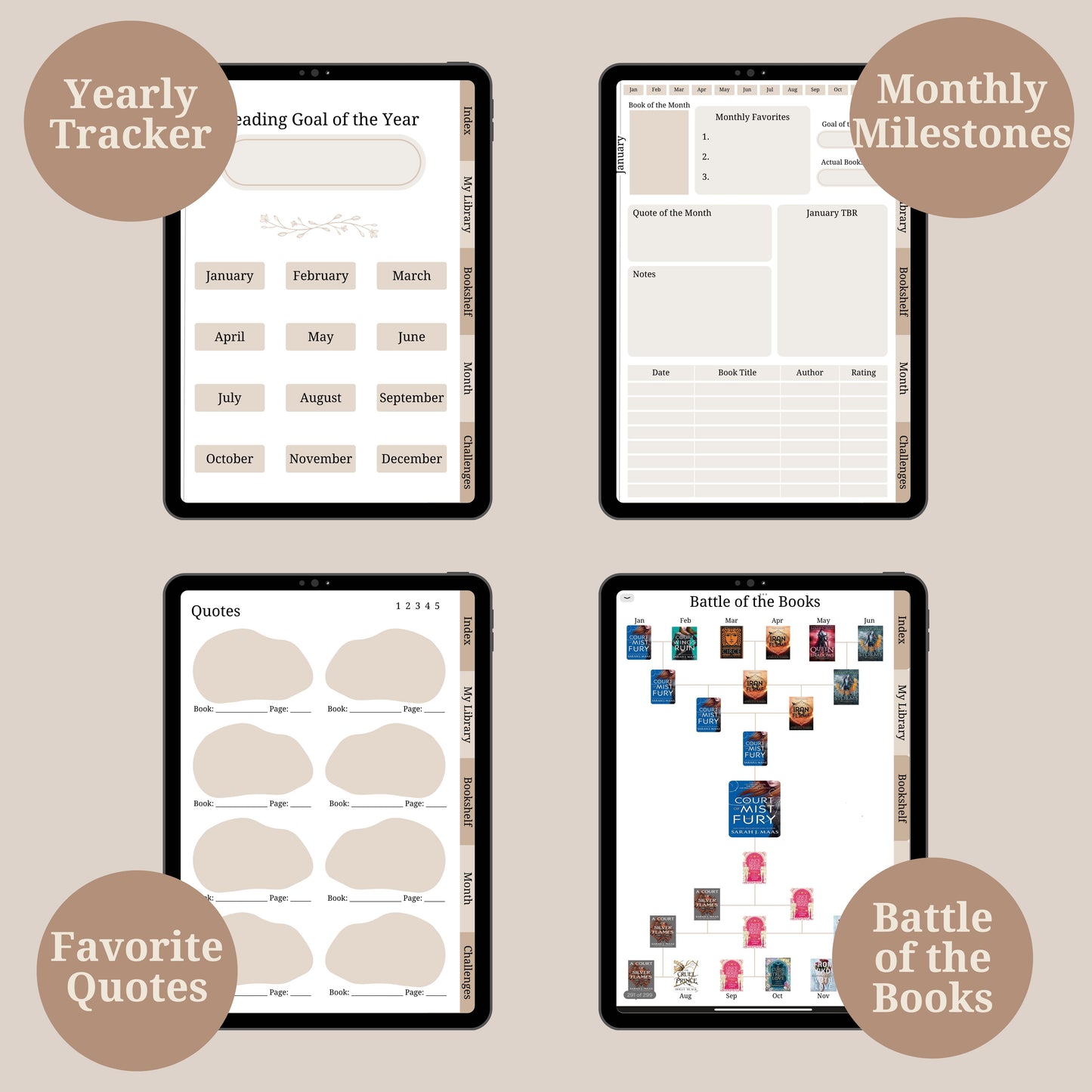 The Bookish Journal (Downloadable)