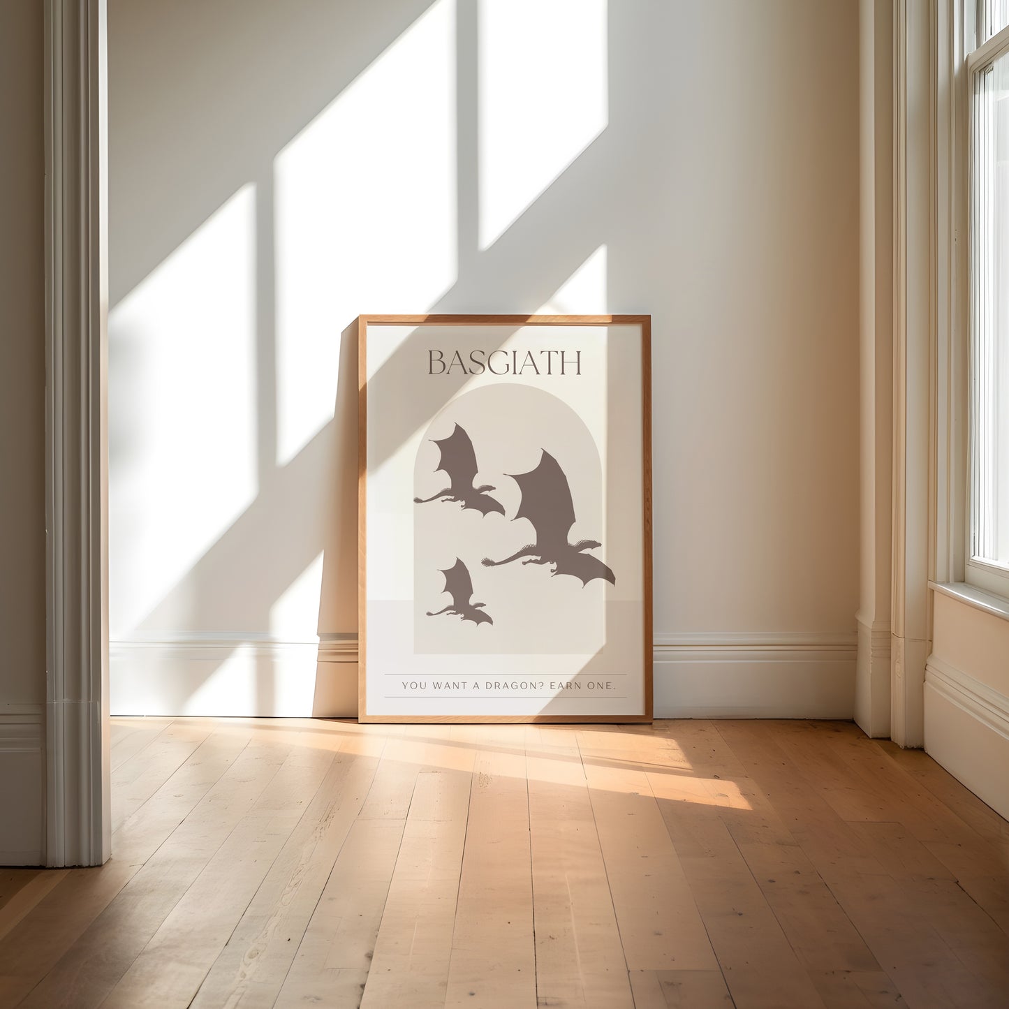 Fourth Wing Dragon Rider Art Print