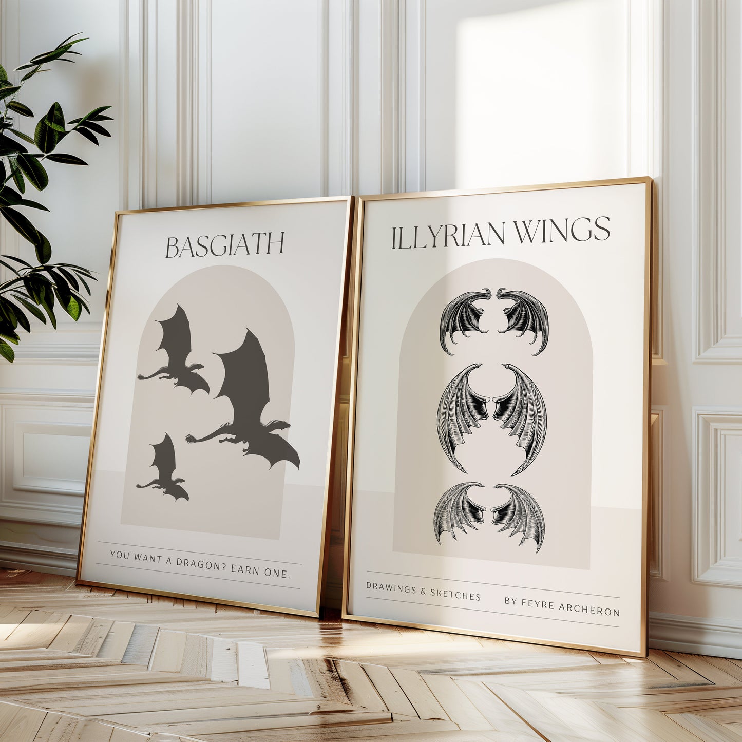 ACOTAR and Fourth Wing Digital Art Prints