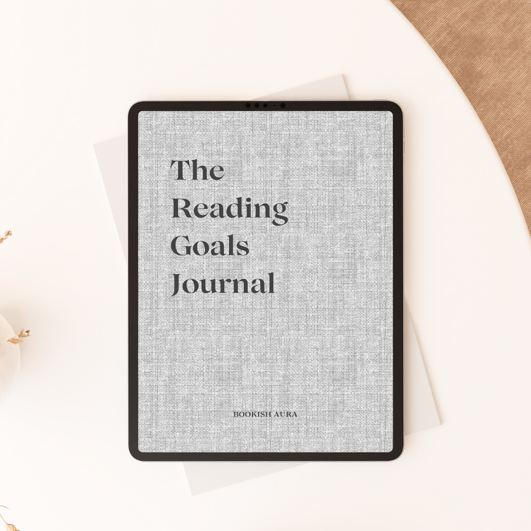 Digital Reading Goals Journal Nude