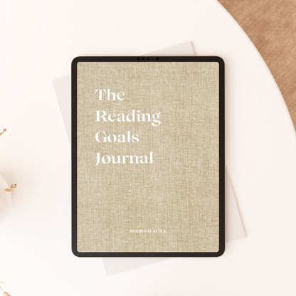 Digital Reading Goals Journal Nude