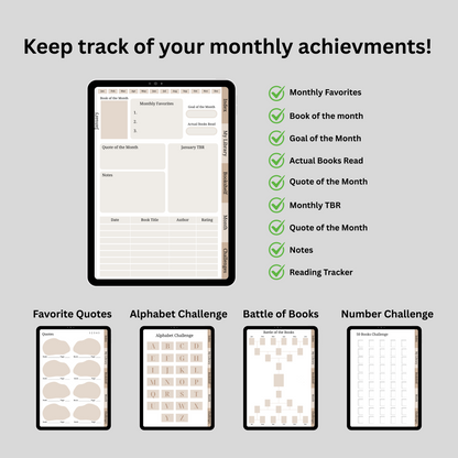 The Bookish Journal (Downloadable)